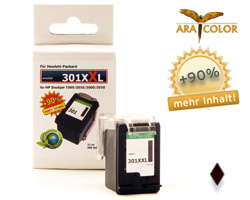 HP 301 XXL Druckerpatrone schwarz, Remanufactured für 900 Seiten HP 301 XXL Druckerpatrone schwarz, Remanufactured für 900 Seiten