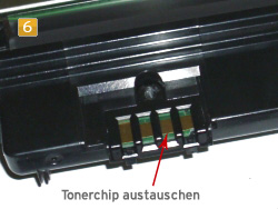 Samsung MLT-D 1052 - Tonerchip austauschen