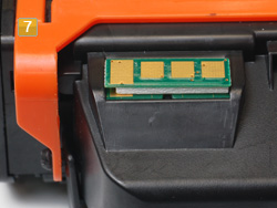Samsung ML-2950, ML-2955, SCX-4728, SCX-4729 Chip darauf kleben Samsung MLT-D 103 - Toner Chip tauschen