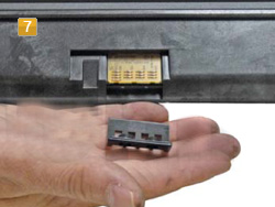 Samsung SCX-5635, SCX-5835, SCX-5935 Abdeckung herunternehmen Samsung MLT-D 2082 S/ELS - Toner Chip tauschen