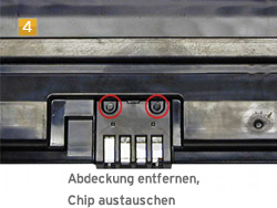 Samsung MLD-2850 A/ELS - Toner Chip austauschen