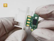 Lexmark Optra C-540, X-543 Chip austauschen