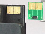 Sostituzione chip HP 950, HP 951 Confronto chip originale