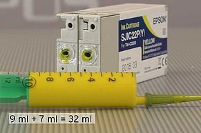 Strumento di ricarica per stampanti di etichette Epson