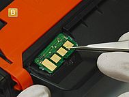 Samsung MLT-D 116 alten Chip austauschen und gegen neuen Chip austauschen