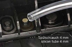 Adattatore tubo flessibile per l'ingresso dell'inchiostro