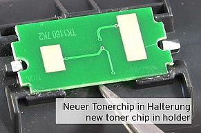 [Translate to Englisch:] Neuer, alternativer Tonerchip auf TK1160