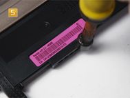 Samsung CLP-360, CLX-3300 - obere Kante mit Lötkolben abtrennen Samsung CLT-K 406 S/ELS - Toner nachfüllen