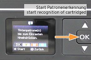 Patronenerkennung Display Epson29