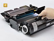 Lexmark Optra T-640 - Tonerkammer herausnehmen