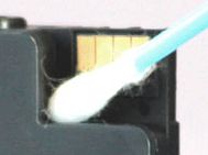 Pulizia del substrato prima dell'applicazione Chip di ricambio