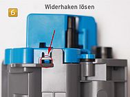 Brother TN-241, TN-245, HL-3140, HL-3170 Widerhaken lösen Brother HL-3140 - Tonerkartusche nachfüllen