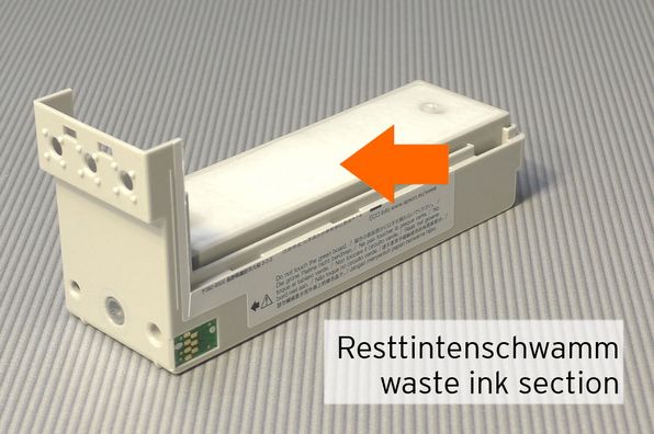 [Translate to Englisch:] Resttintenschwamm Epson TM-C3400