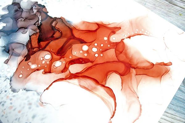 Dipingere con gli Alcohol Ink