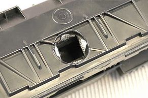 HP 201A  HP 201X toner refill opening