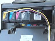 Inserimento delle cartucce HP 970 e HP 971