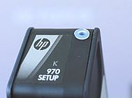 linea di inchiostro di tenuta HP 970