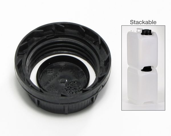 2x 5L canister empty HDPE, with closure DIN 51mm and UN approval, water canister, food safe