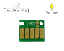 Auto reset chip for Canon PGI-2500 yellow cartridges
