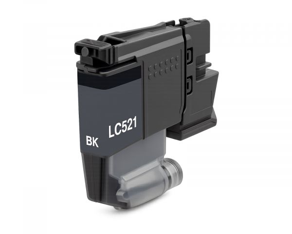Compatible printer cartridge for Brother LC-521BK Black