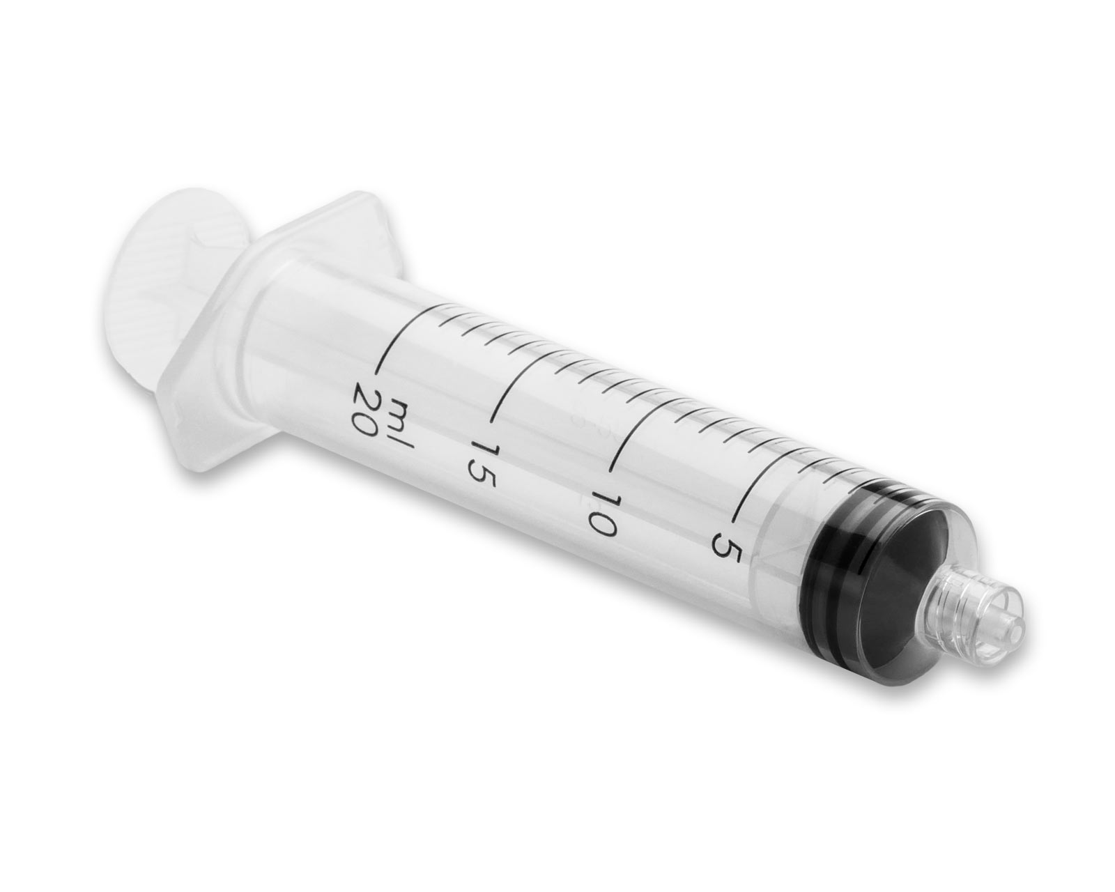 Softmatik refill syringe with luer lock fitting