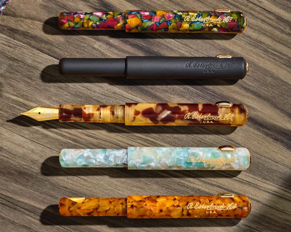 Esterbrook Niblet Sea Glass Gold Penna Stilografica con 30 ml di Inchiostro Converter