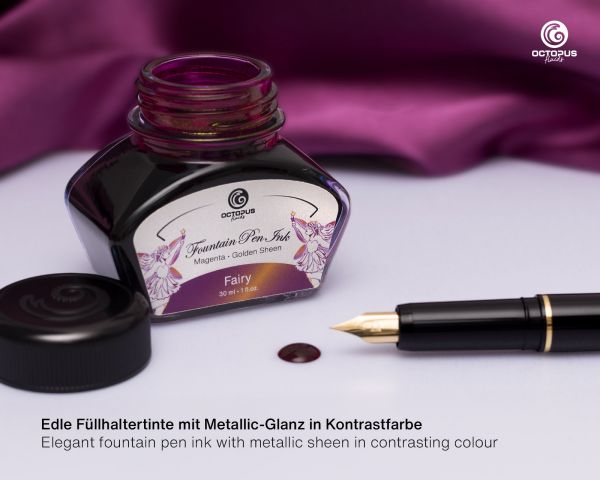 Fountain Pen Ink Sheen, Fairy, Violet, 30 ml