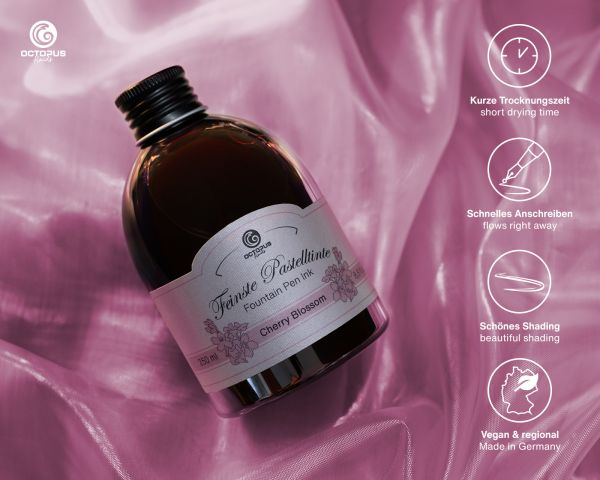 Fountain pen ink pastel rose "Cherry Blossom"