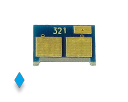 Toner Chip für HP LaserJet CP 1525, HP Pro CM 1415 cyan
