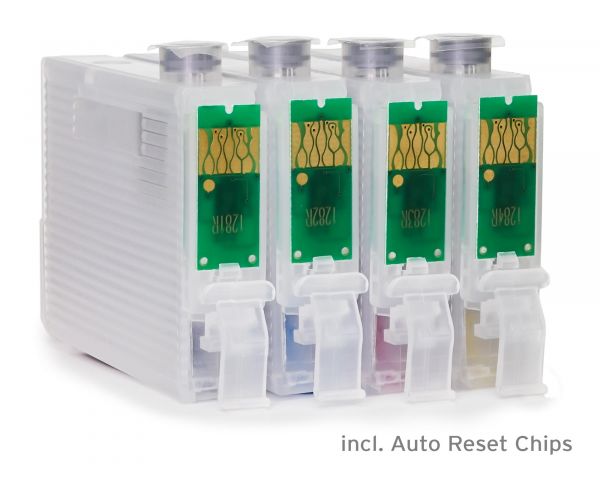 Fill In Patronen T1281, T1284 (kein OEM) ersetzt Epson