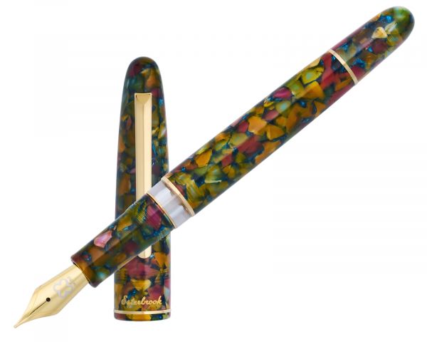 Esterbrook Estie Botanical Garden Gold Trim Stilografica a Pistone