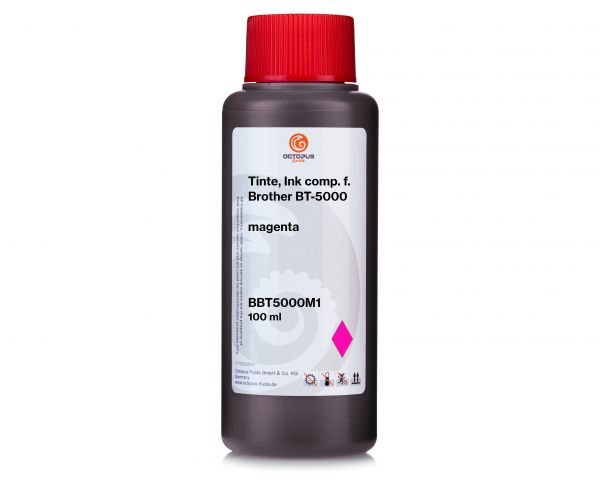 Octopus ink for Brother BT-5000 magenta 100 ml