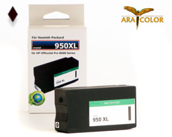 ARA COLOR remanufactured HP 950 XL Druckerpatrone schwarz für Officejet Pro (non OEM)