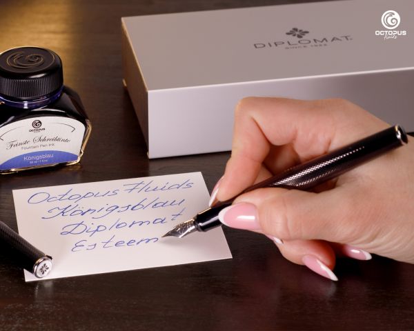 Füllhalter Diplomat Esteem Black Barley Barley Stärke M