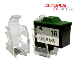 Storage clip for Lexmark cartridge 16, 17