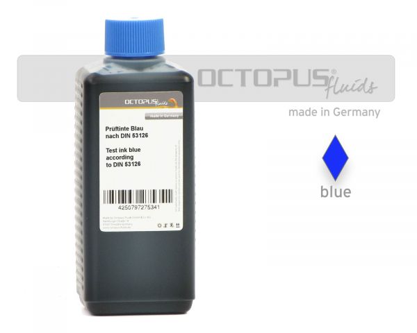 Prüftinte Blau nach DIN 53126