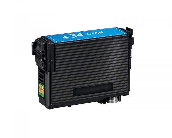 Cartuccia d'inchiostro compatibile per Epson 34XL (non originale) ciano