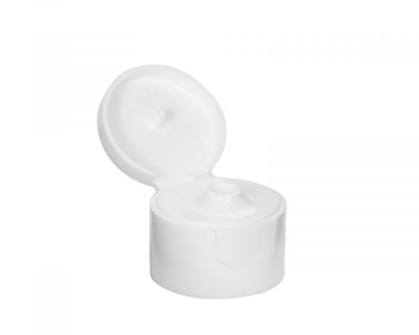 5 x 250 ml round HDPE plastic bottles with white turn-up lid caps