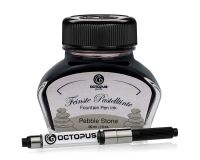Füllhaltertinte, Schreibtinte für Füllhalter, Füllertinte Pastell Grau "Pebble Stone" 30ml Füllhaltertinte, Schreibtinte für Füllhalter, Füllertinte Pastell Grau "Pebble Stone" 30ml