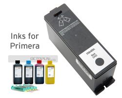 Refill ink for Primera Bravo 4100 Disc Publisher, 53604 black