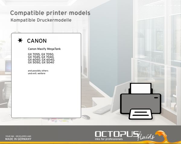 Set d'inchiostro per stampanti per cartucce d'inchiostro Canon GI 46, GI 56