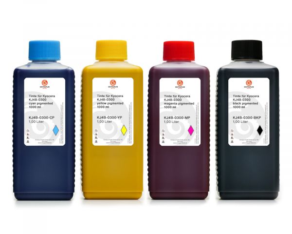 InkJet Tinte für Kyocera KJ4B Druckköpfe, 1000 ml