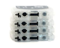 Cartucce ricaricabili compatibile con Brother LC-1100,LC-980,LC-985 con kit di ricarica