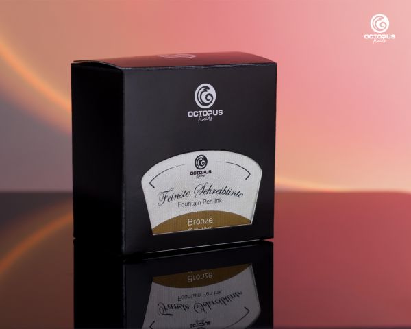 Fountain pen ink including converter, Writing ink for fountain pen, Bronze