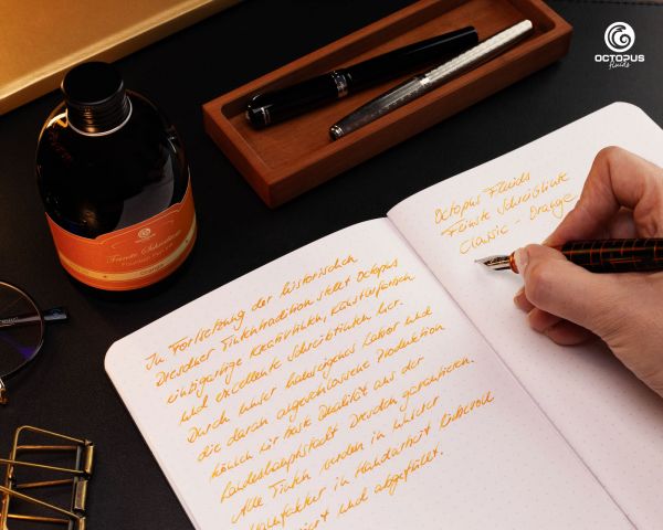 Classic fountain pen ink Orange