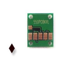 Single-use chip for Canon CLI-551 XL photo black cartridges