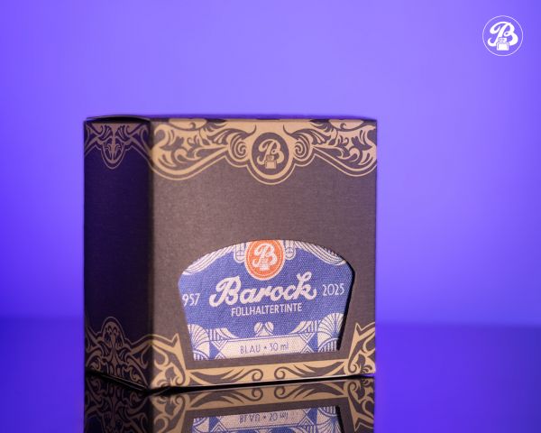 Barock Fountain Pen Ink Limited Edition 2025, Blue, 30 ml Ink Bottle