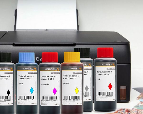 Refill ink for Canon GI-43 Y Pixma G 540, G 640 MegaTank yellow