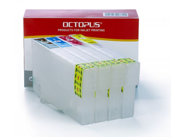 Befüllbare Fill In, QuickFill Druckerpatronen für Epson 408 mit Chip