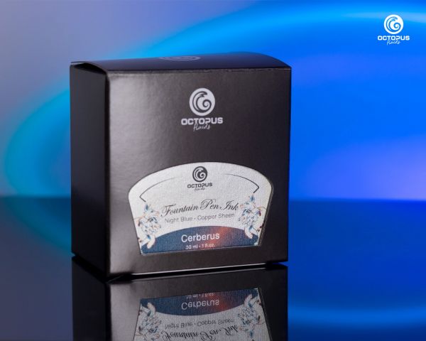 Fountain Pen Ink Sheen with converter, Cerberus, Blue, 30 ml